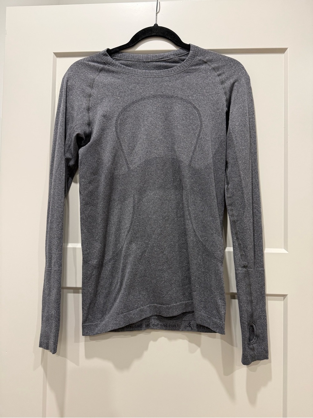 lululemon athletica Men's Heather Charcoal Crewneck Sweater
